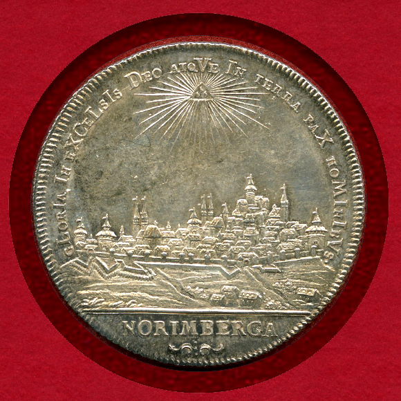 1736年ニュルンベルク銀貨